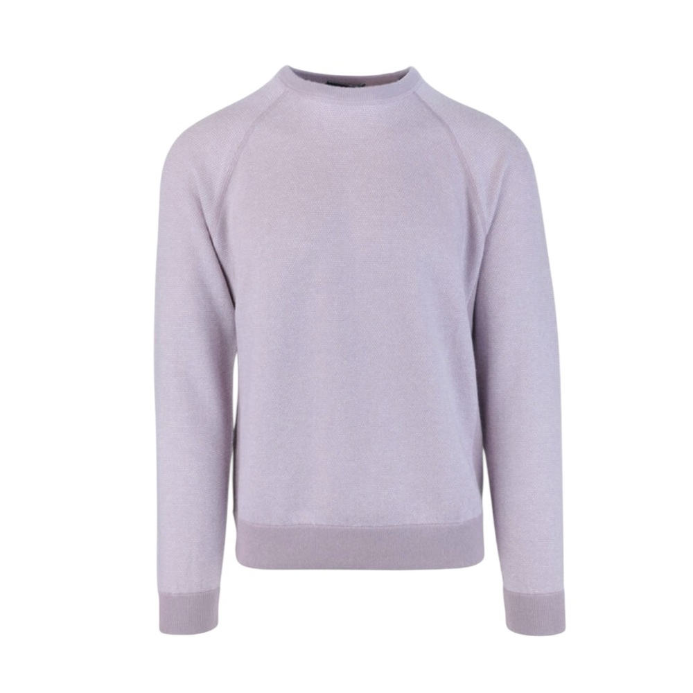 Vince Purple Pale Lavender Wool & Cashmere Crewneck Sweater